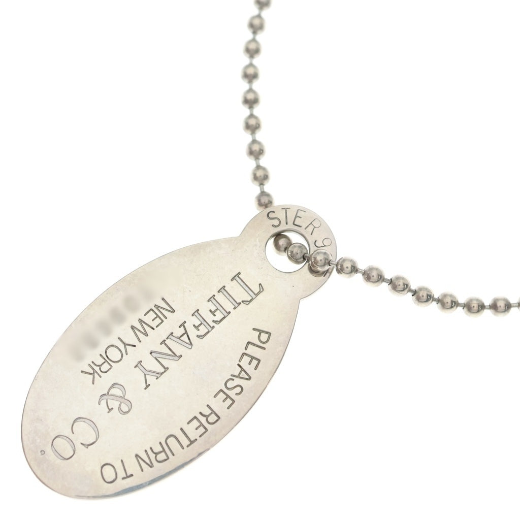TIFFANY & Co.(ティファニー) リターントゥティファニー オーバル プレートネックレス シルバー Ag925 レディース