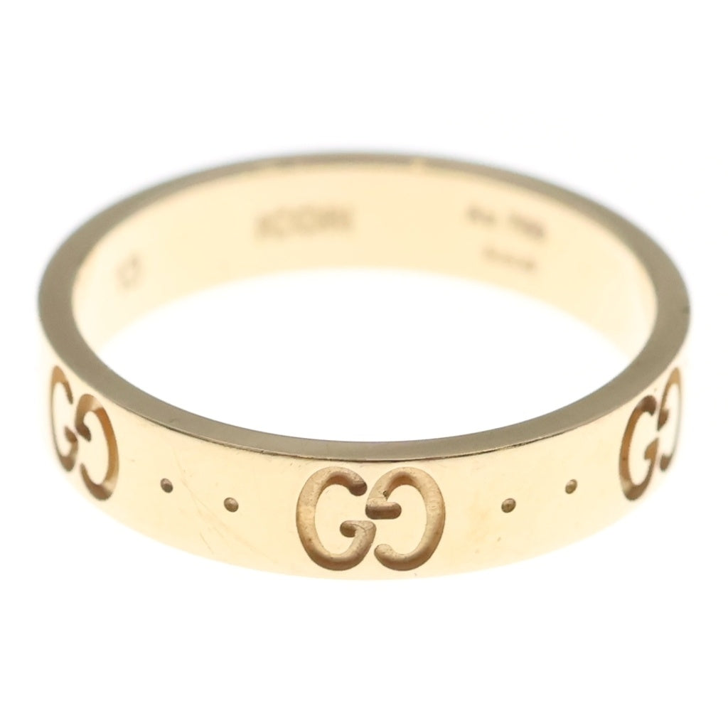 GUCCI(グッチ) アイコン リング ピンクゴールド #13 Au750