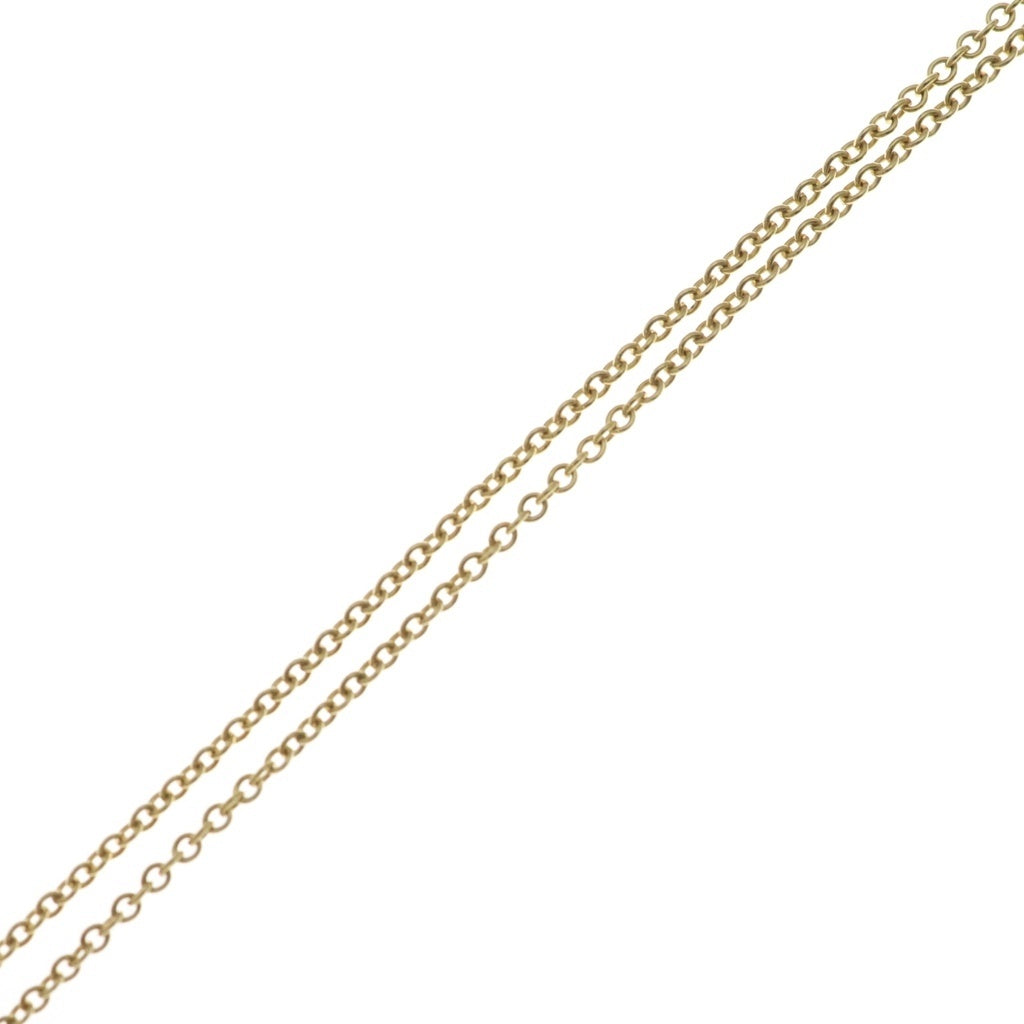 TIFFANY & Co.(ティファニー) トリプルハート ネックレス ペンダント チェーン イエローゴールド 750YG レディース