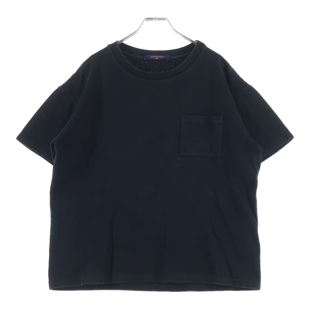 LOUIS VUITTON(ルイヴィトン) 24SS モノグラム ポケット 半袖 Tシャツ カットソー ブラック RM241MQ TCL HQY41W