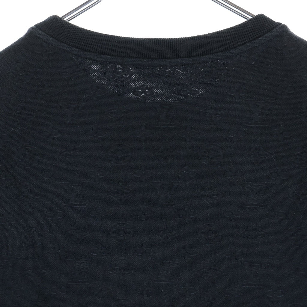 LOUIS VUITTON(ルイヴィトン) 24SS モノグラム ポケット 半袖 Tシャツ カットソー ブラック RM241MQ TCL HQY41W