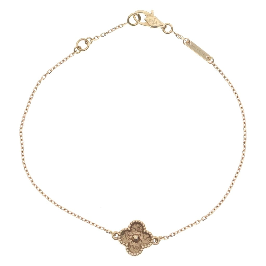 Van Cleef & Arpels(ヴァンクリーフアンドアーペル) スウィートアルハンブラ ブレスレット ピンクゴールド Au750PG VCARO8DC00 レディース