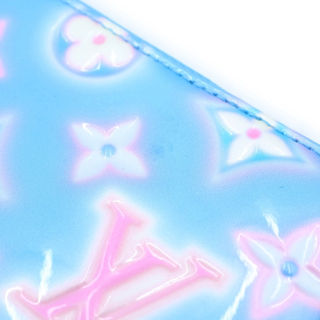 LOUIS VUITTON(ルイヴィトン) ヴェルニ アクセソワール ミニ バレンタイン限定 ショルダーポーチ チェーンショルダー ブルー パテント RFID M81156 レディース
