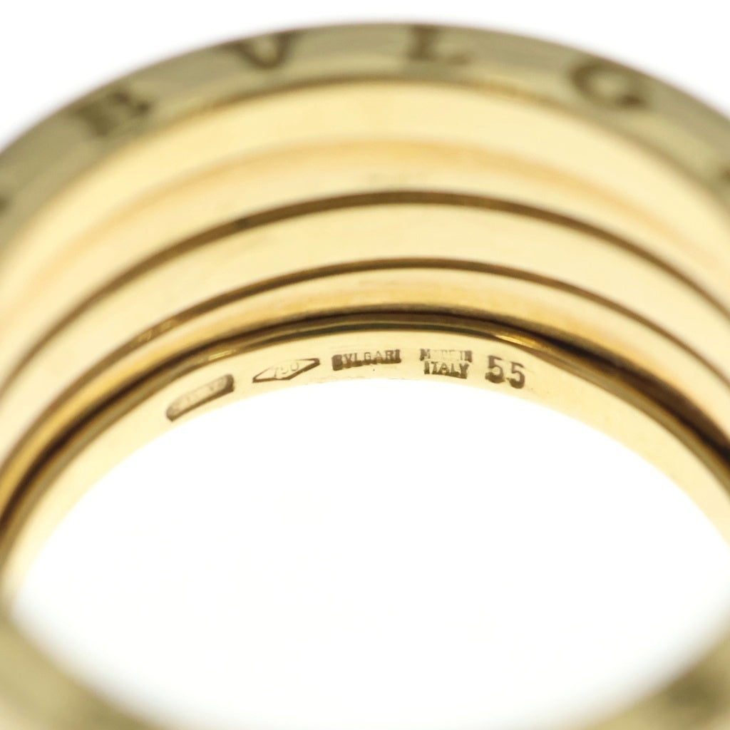 BVLGARI(ブルガリ) ビーゼロワン リング イエローゴールド 750YG #15