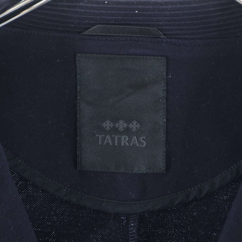 TATRAS(タトラス) ジップアップ ブルゾン アウター スタンドカラー コットン ネイビー