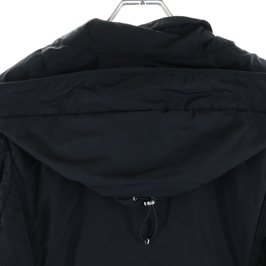 MONCLER(モンクレール) AQUILAIN GIUBBOTTO ロング コート フード付き ウインドブレーカー ブラック F10931C72500 C0726 レディース