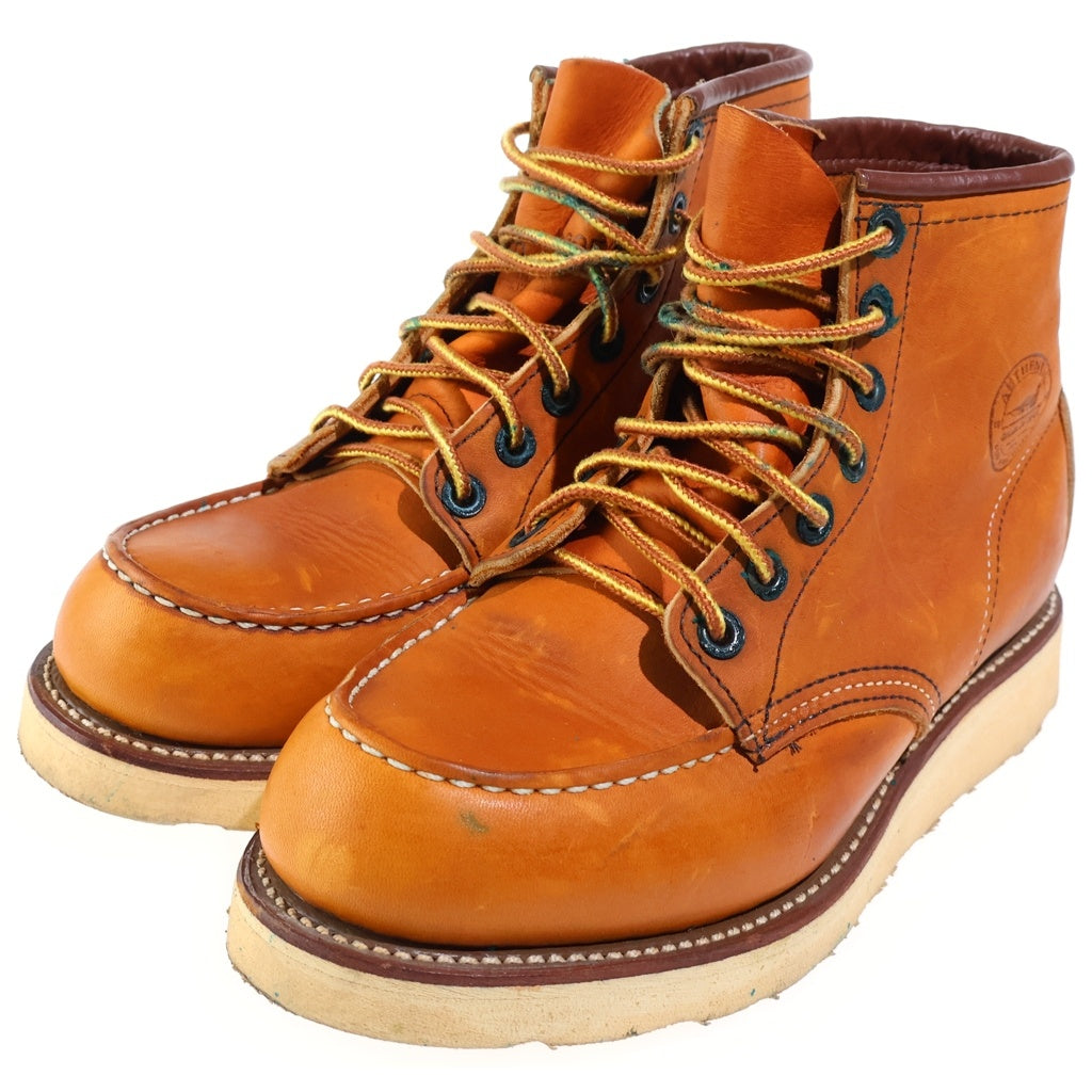 RED WING(レッド ウイング) IRISH SETTER アイリッシュセッター モックトゥブーツ ブラウン レザー 7R02059