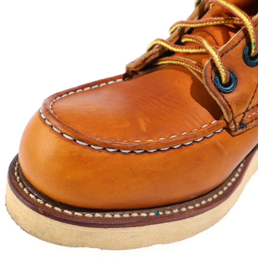 RED WING(レッド ウイング) IRISH SETTER アイリッシュセッター モックトゥブーツ ブラウン レザー 7R02059