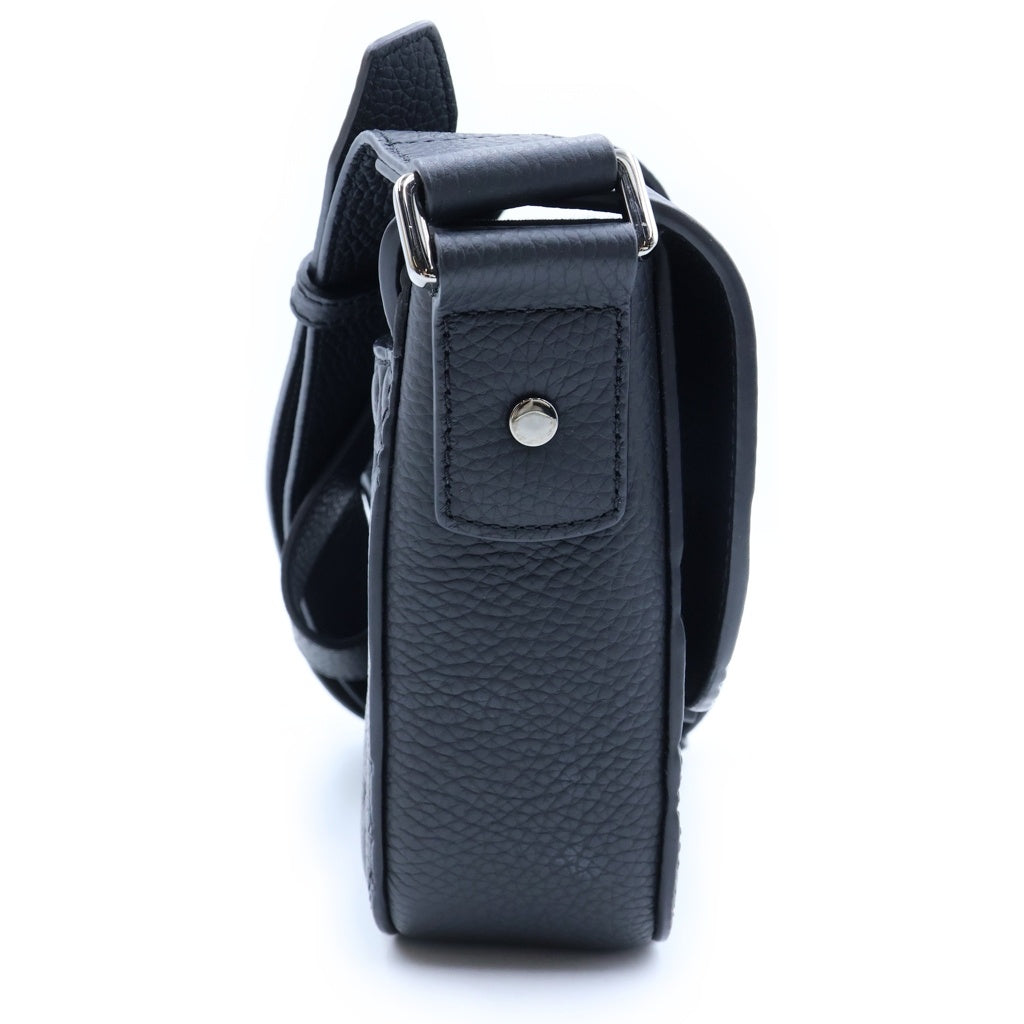 DIOR(ディオール) サドル メッセンジャー ショルダーバッグ スモール グラビティ オブリーク レザー ブラック 1ADPO049LLG レディース