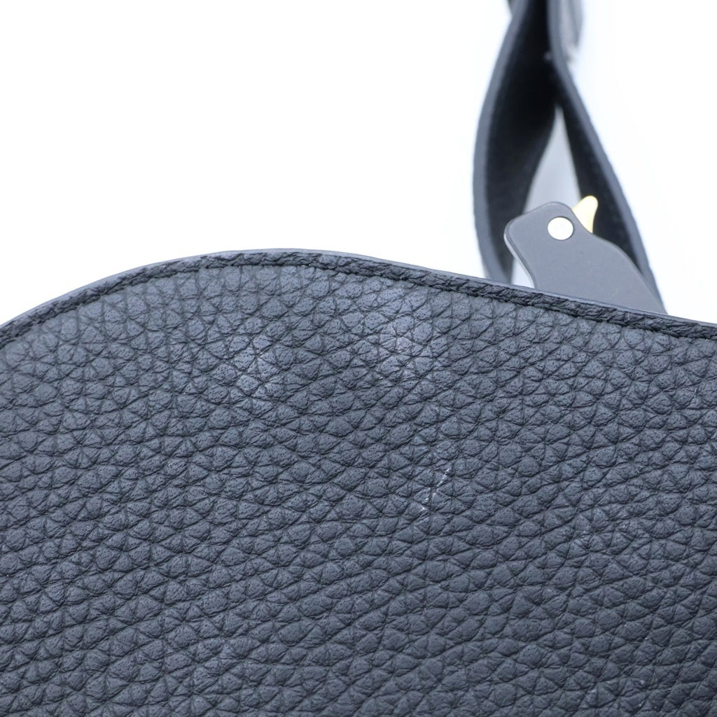 DIOR(ディオール) サドル メッセンジャー ショルダーバッグ スモール グラビティ オブリーク レザー ブラック 1ADPO049LLG レディース