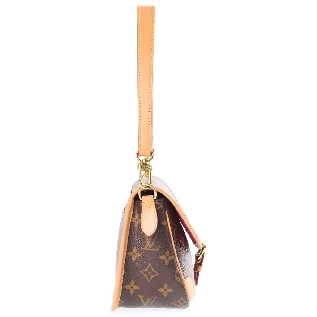 LOUIS VUITTON(ルイヴィトン) ディアヌNM PM ショルダーバッグ 2wey PVCレザー モノグラム ブラウン/フューシャピンク M46049 レディース