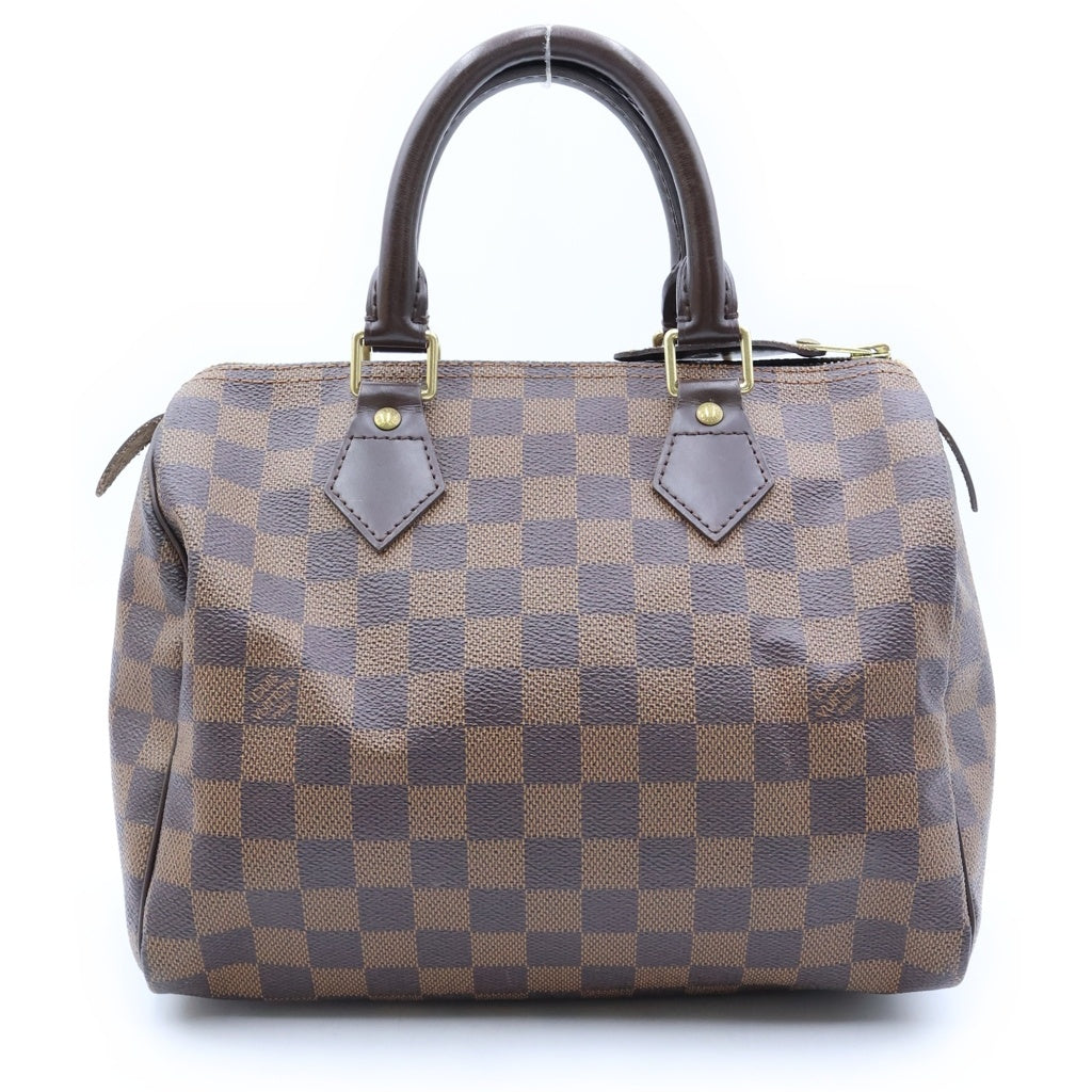 LOUIS VUITTON(ルイヴィトン) スピーディ 25 ハンドバッグ ダミエ PVCレザー ブラウン N41365 レディース