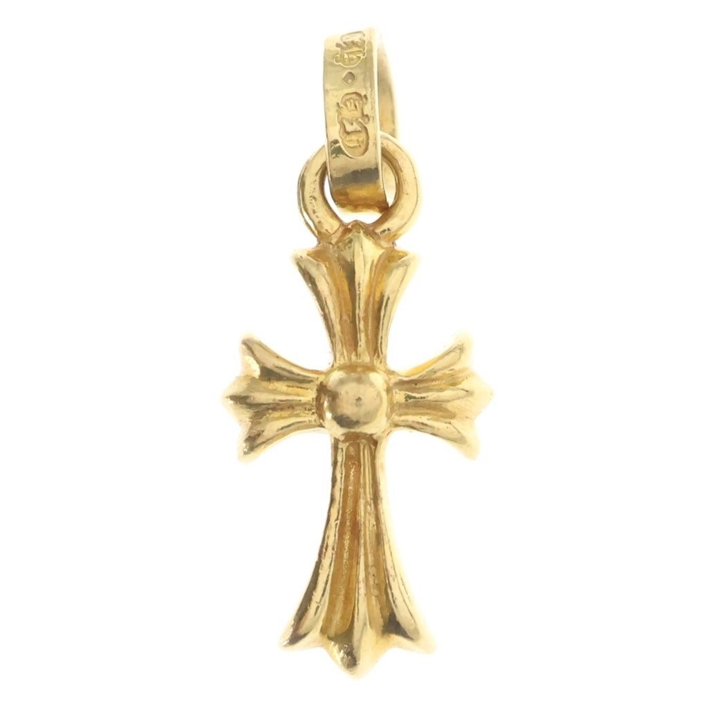 CHROME HEARTS(クロムハーツ) 22K CRS BBYFAT ベイビーファットクロス ペンダントトップ ゴールドBCA037
