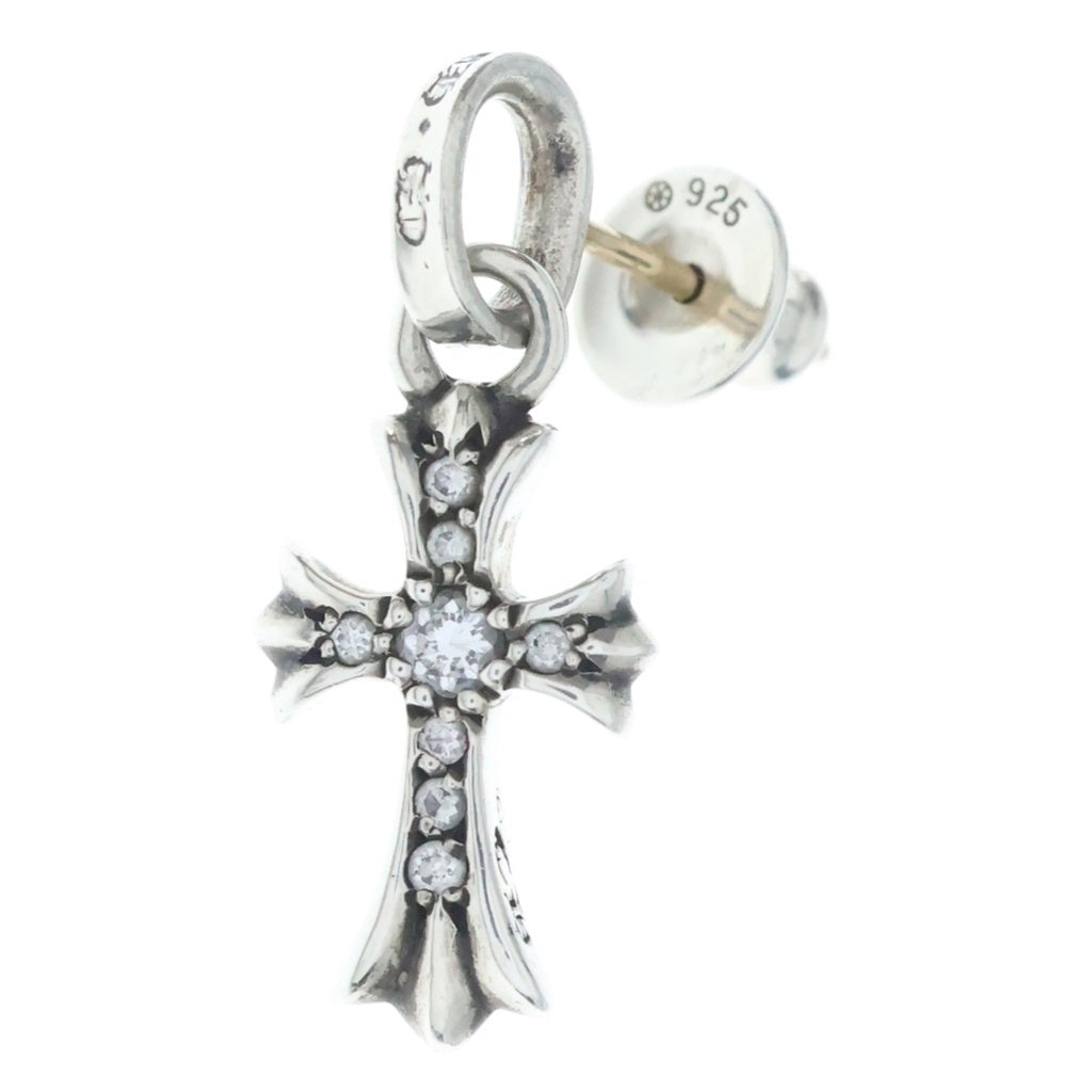 CHROME HEARTS(クロムハーツ) BBY F PPRCHN ベイビーファット PAVEダイヤ ピアス シルバー