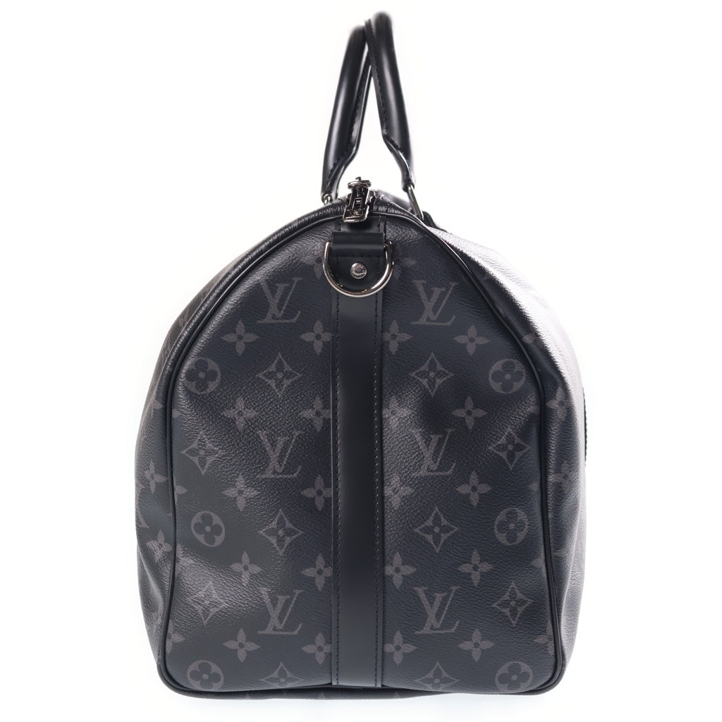 LOUIS VUITTON(ルイヴィトン) キーポル 45 バンドリエール ボストンバッグ モノグラム エクリプス レザー ブラック M40569 レディース