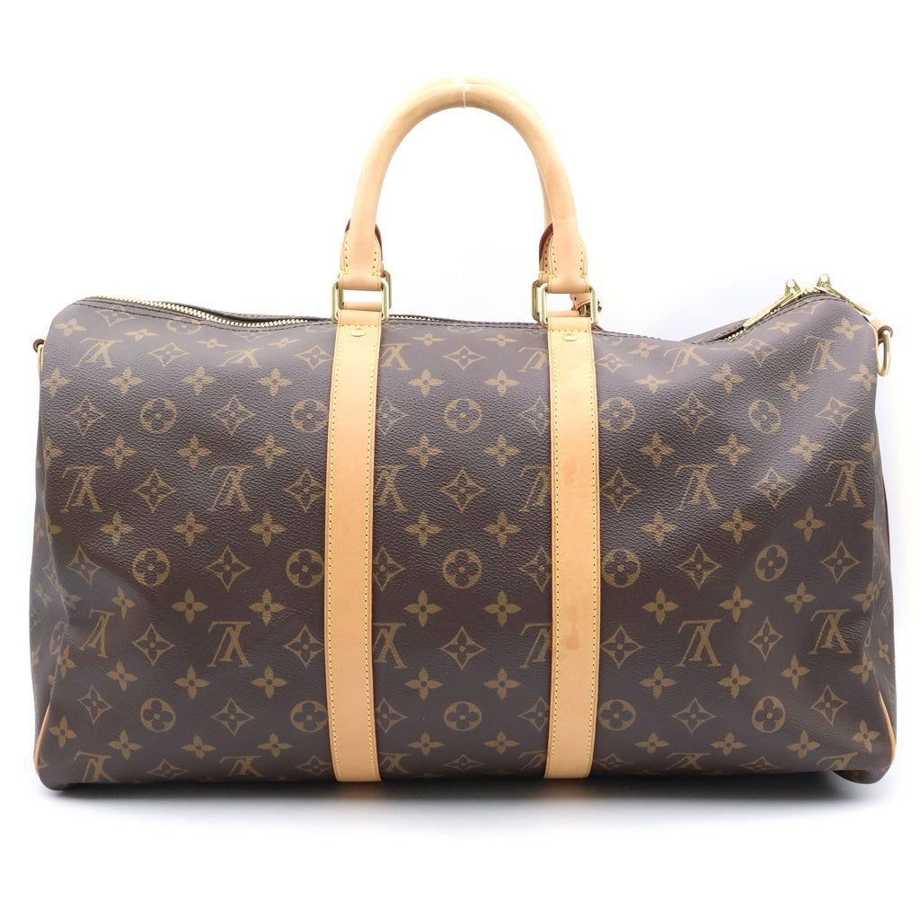 LOUIS VUITTON(ルイヴィトン) キーポル 45 バンドリエール ボストンバッグ モノグラム PVCレザー ブラウン M40569 レディース