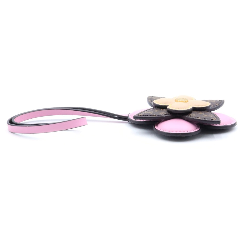 LOUIS VUITTON(ルイヴィトン) マイモノグラム レイヤーズ バックチャーム ブラウン×ピンク レザー×PVC M02135 レディース