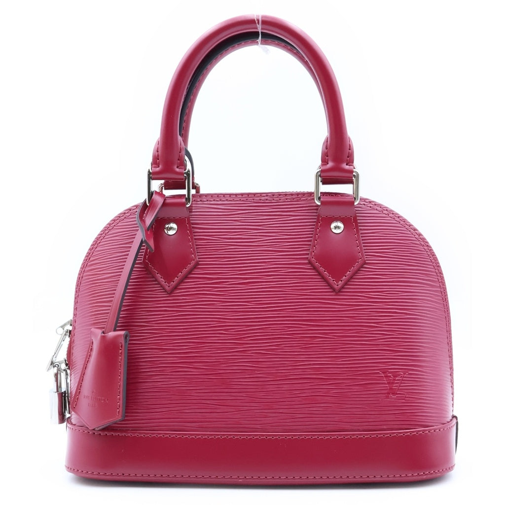 LOUIS VUITTON(ルイヴィトン) エピ アルマBB バンドリエール ハンドバッグ 2way ショルダー レザー フランボワーズ M20610 レディース
