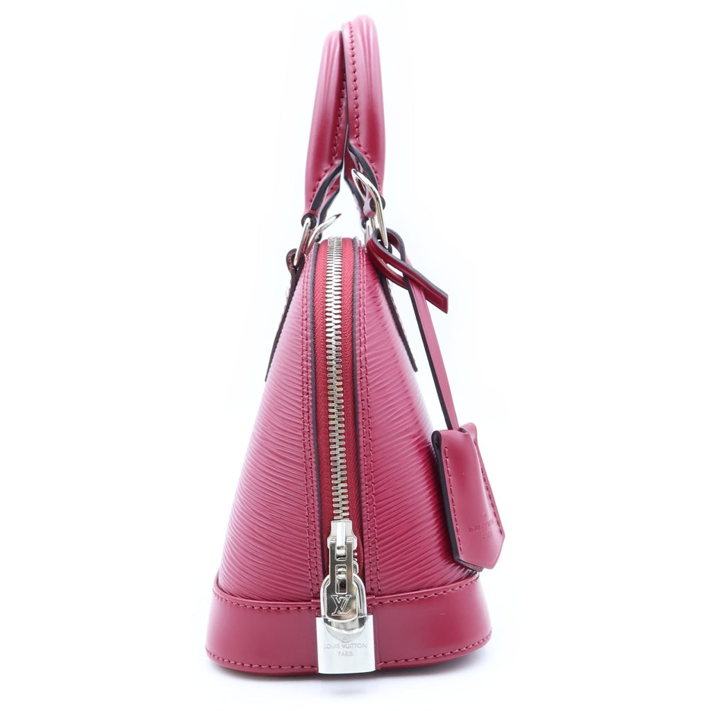 LOUIS VUITTON(ルイヴィトン) エピ アルマBB バンドリエール ハンドバッグ 2way ショルダー レザー フランボワーズ M20610 レディース