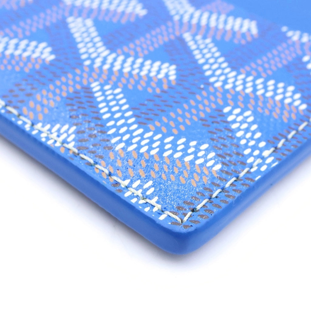GOYARD(ゴヤール) サンシュルピス カードケース PVCレザー ブルー