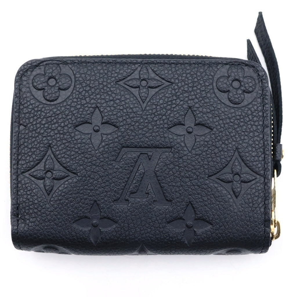 LOUIS VUITTON(ルイヴィトン) ジッピーコインパース コインケース 財布 モノグラム アンプラント ブラック M60574 レディース