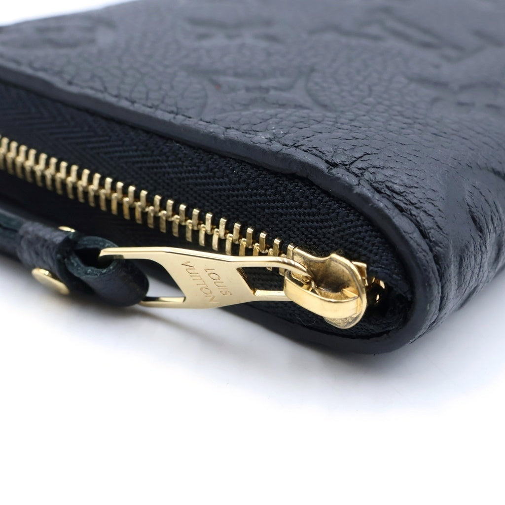 LOUIS VUITTON(ルイヴィトン) ジッピーコインパース コインケース 財布 モノグラム アンプラント ブラック M60574 レディース