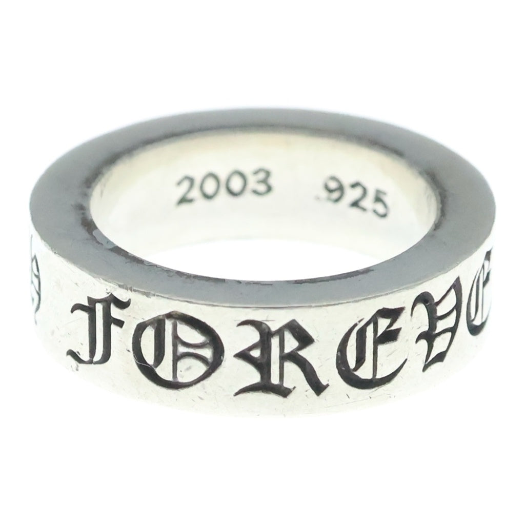 CHROME HEARTS(クロムハーツ) 6mm SPACER FOREVER 6mmスペーサーリング フォーエバーシルバーBCA337