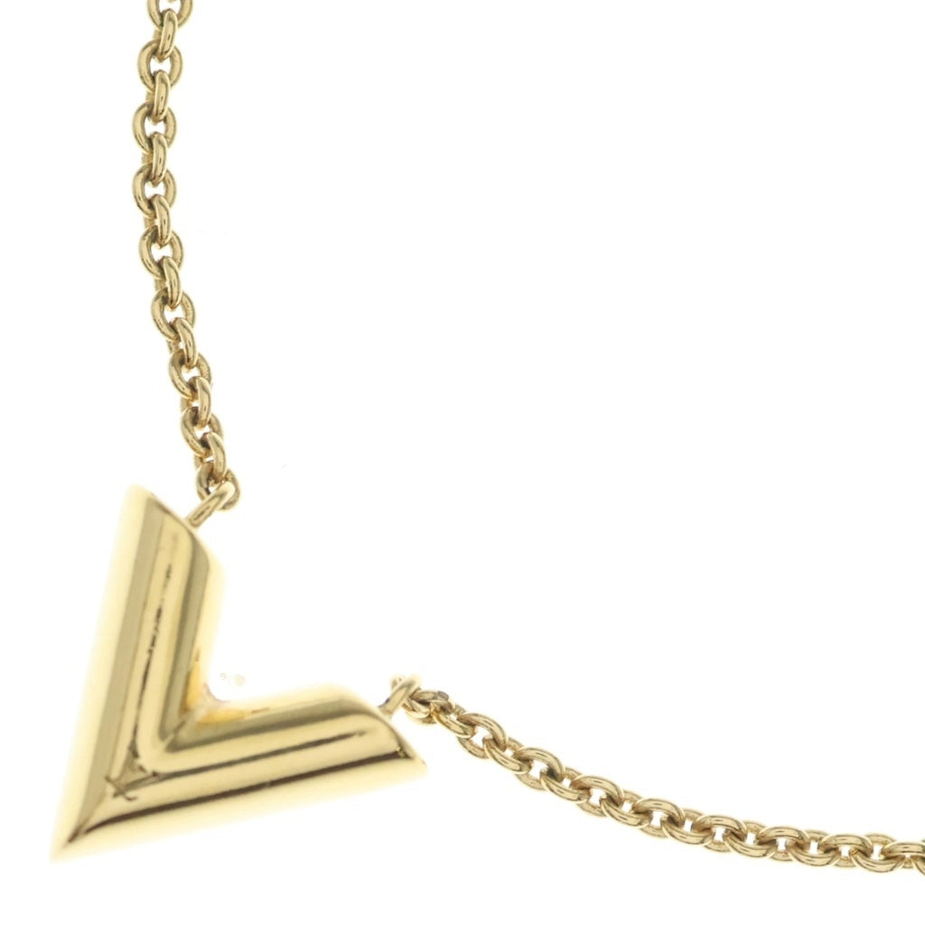 LOUIS VUITTON(ルイヴィトン) エセンシャルV ネックレス ペンダント チェーン ゴールド M00857 レディース