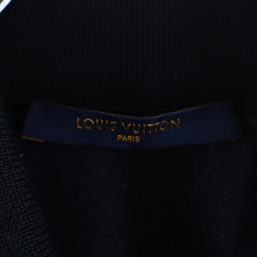 LOUIS VUITTON(ルイヴィトン) ダブルジップ ブルゾン ネイビー コットン HEY11WFMC