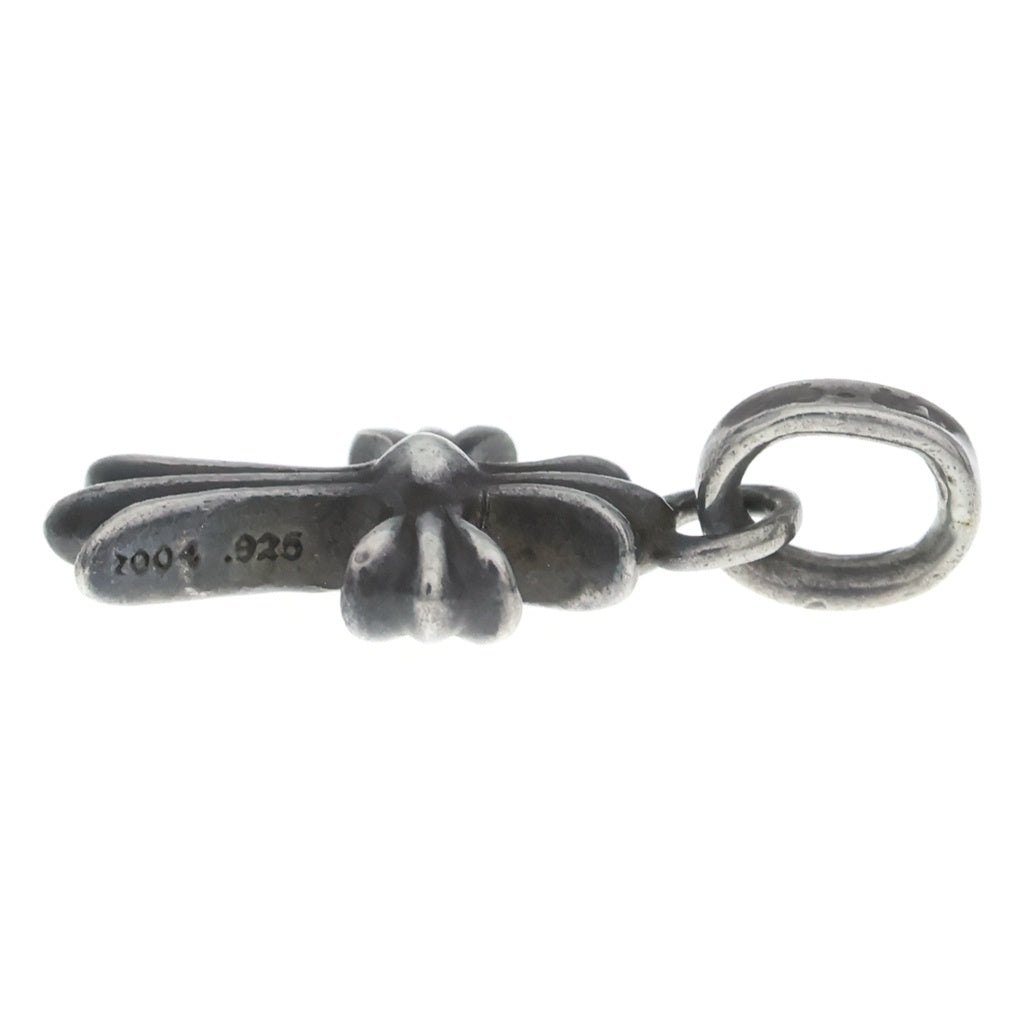 CHROME HEARTS(クロムハーツ) CRS BBYFAT P SAP ベイビーファットクロス PAVE ピンクサファイア ペンダントトップ シルバー
