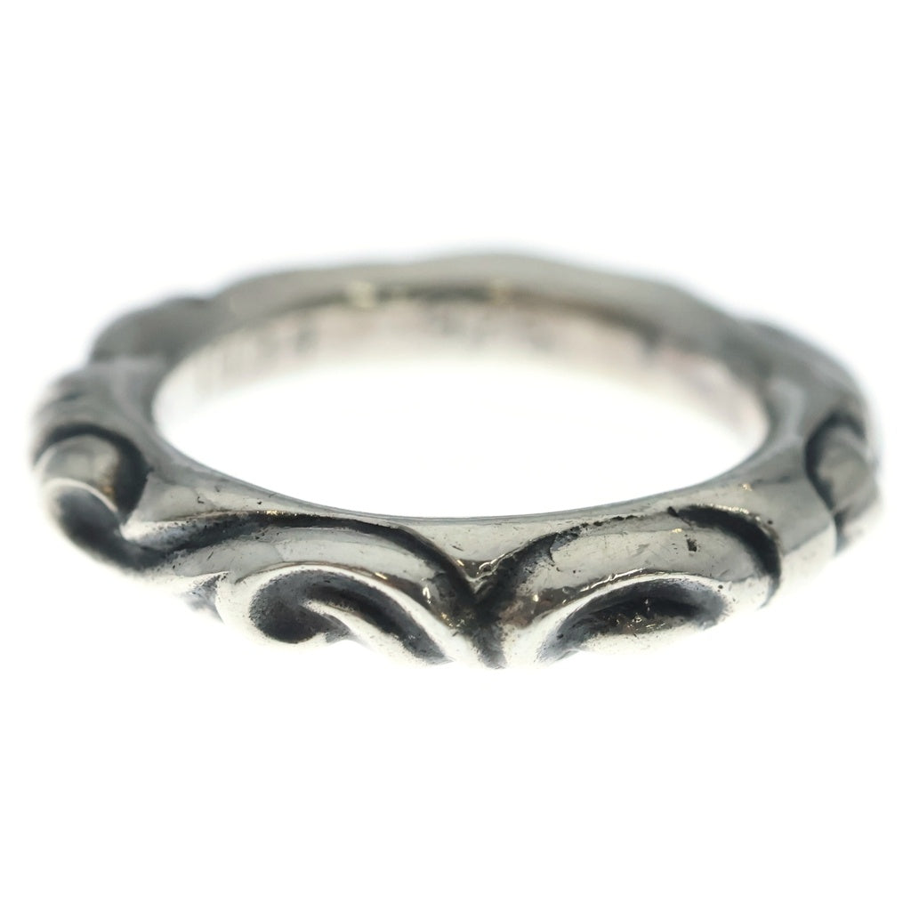 CHROME HEARTS(クロムハーツ) SCRL BAND スクロールバンド リング シルバー BCA351