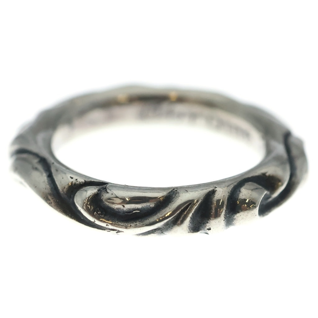 CHROME HEARTS(クロムハーツ) SCRL BAND スクロールバンド リング シルバー BCA351