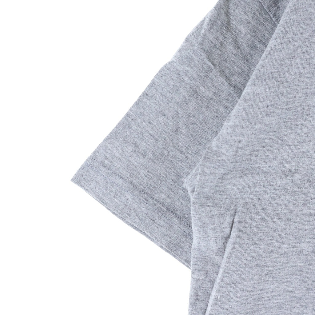 STUSSY(ステューシー) 90s OLD World Map Tee 地球儀 初期クラウンロゴ 半袖Tシャツ カットソー 紺タグ USA製 グレー