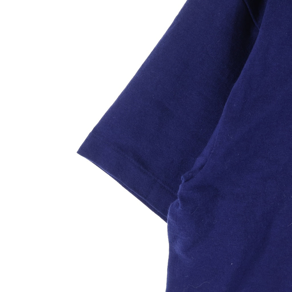 STUSSY(ステューシー) ×WTAPS 90s OLD Drip Technique ダブルタップスコラボ 両面プリント 半袖Tシャツ カットソー 紺タグ USA製 ネイビー
