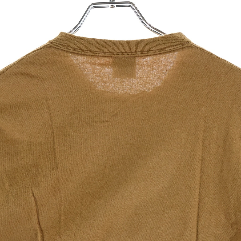 STUSSY(ステューシー) 90s OLD Grand Master DJ グランドマスター 半袖Tシャツ カットソー USA製 紺タグ ブラウン