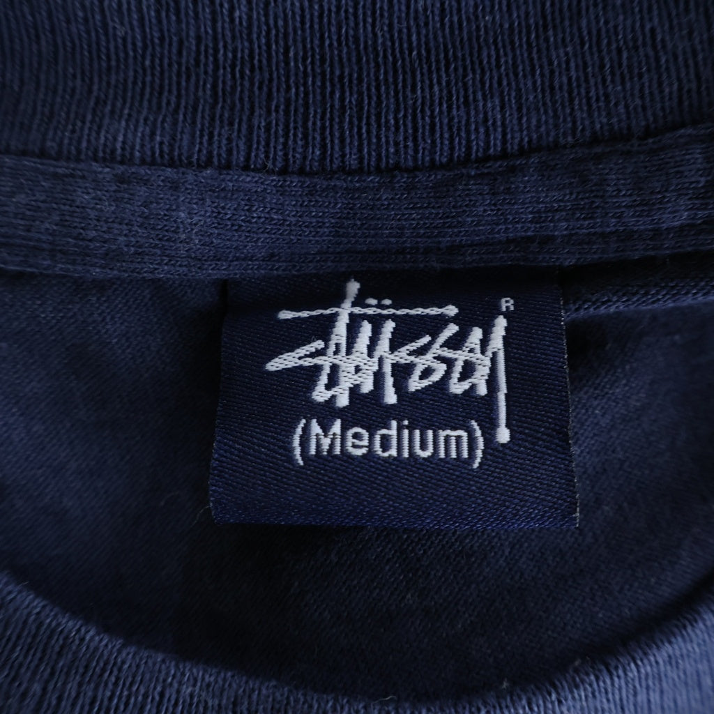 STUSSY(ステューシー) 90s OLD World Tour Tee ワールドツアー 半袖Tシャツ カットソー 都市プリント 紺タグ ネイビー