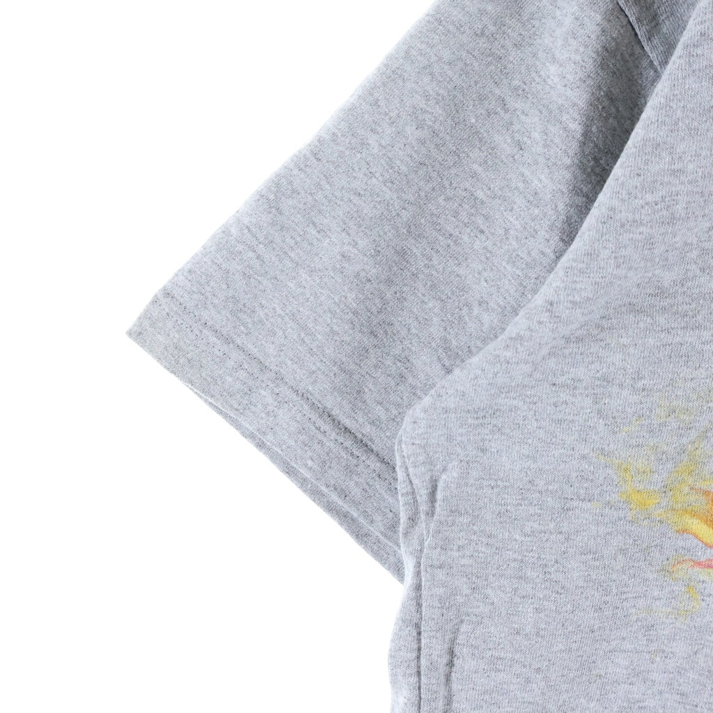 STUSSY(ステューシー) 00s CUSTOMADE Daggers Drawn 両面プリント 半袖Tシャツ カットソー USA製 グレー