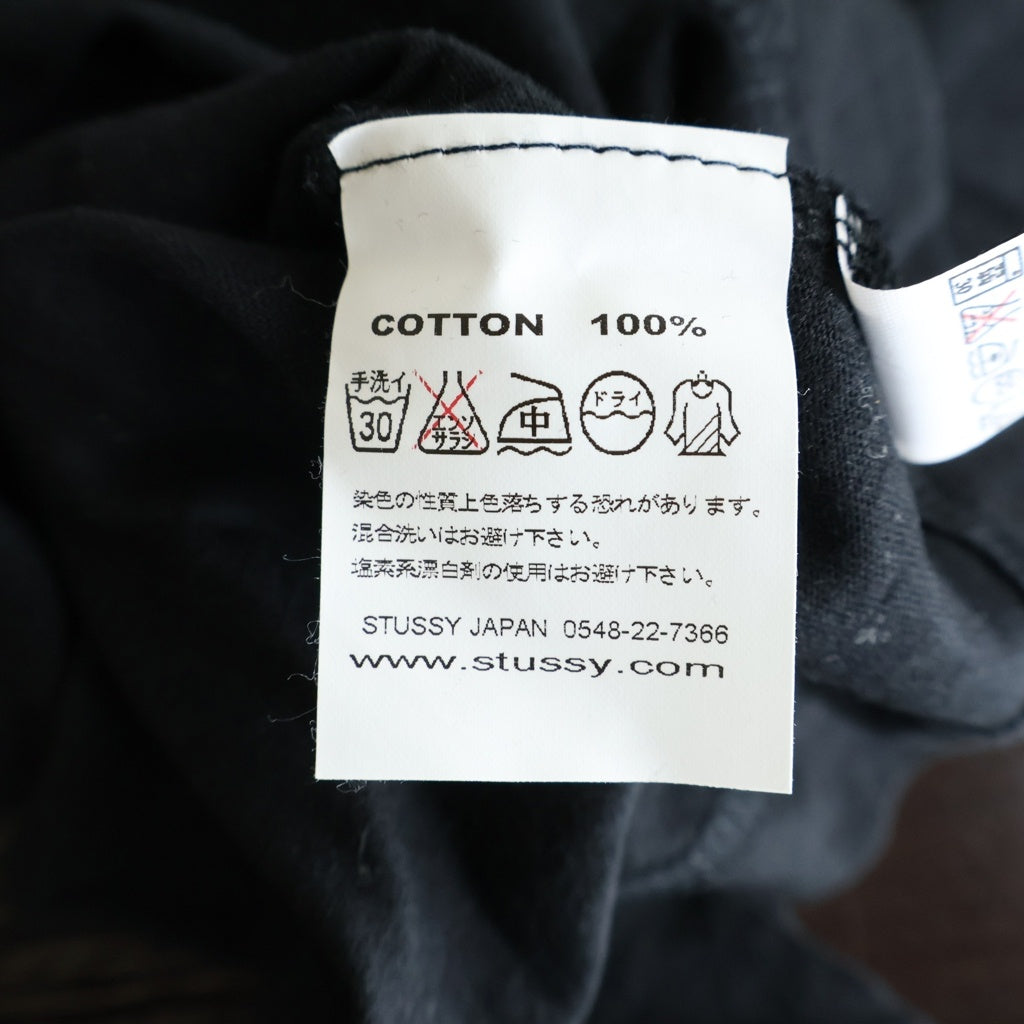 STUSSY(ステューシー) New York Yankees Tee ニューヨークヤンキース NYロゴ 半袖Tシャツ カットソー USA製 ブラック