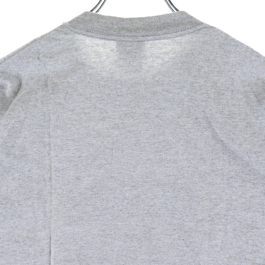 STUSSY(ステューシー) 90-00s OLD Keith Hufnage キース ハフナゲル 半袖プリントTシャツ カットソー グレー