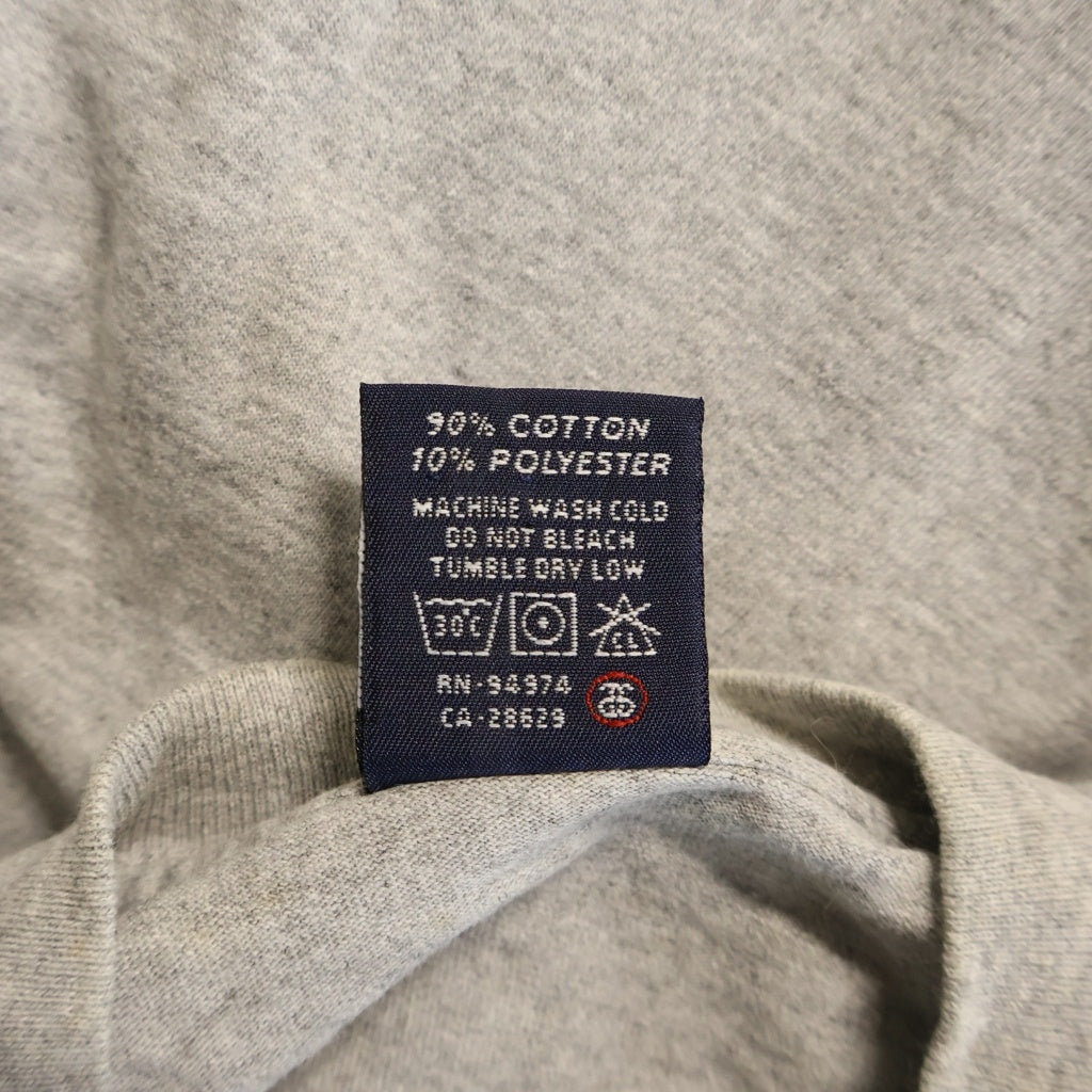 STUSSY(ステューシー) 90-00s OLD Keith Hufnage キース ハフナゲル 半袖プリントTシャツ カットソー グレー