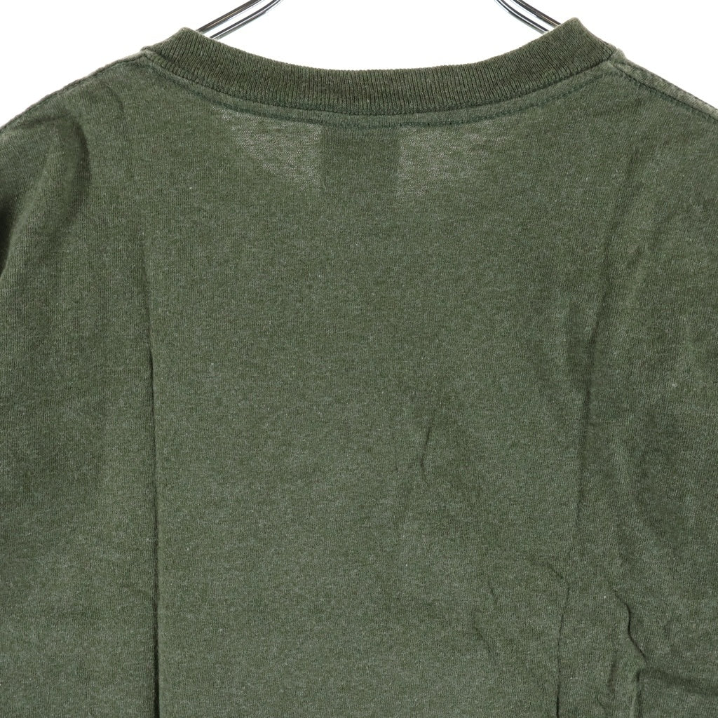 STUSSY(ステューシー) 90-00s OLD Anthony van engelen A.V.E. アンソニー バン エンゲラン 半袖プリントTシャツ カットソー グリーン
