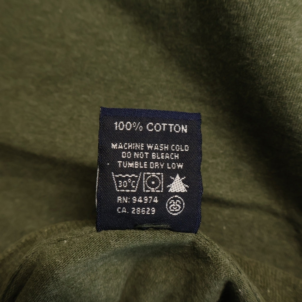 STUSSY(ステューシー) 90-00s OLD Anthony van engelen A.V.E. アンソニー バン エンゲラン 半袖プリントTシャツ カットソー グリーン