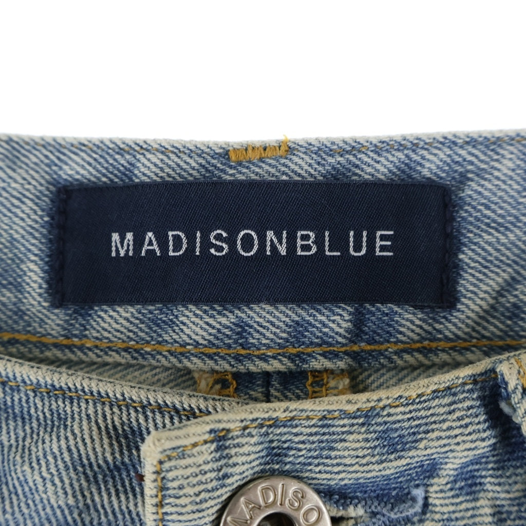 MADISONBLUE(マディソンブルー) 22SS 5POCKET REMAKE 5ポケット リメイク デニム ロングスカート インディゴブルー MB221-6005 レディース