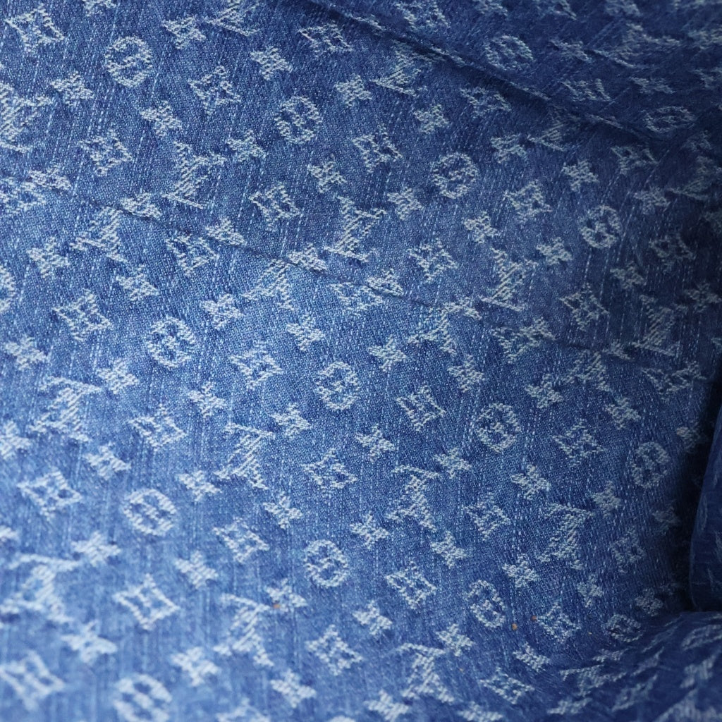 LOUIS VUITTON(ルイヴィトン) オンザゴーMM ハンドバッグ ショルダーバッグ 2way LVリミックス モノグラム デニム レザーM46871 レディース