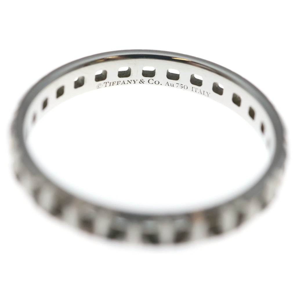 TIFFANY & Co.(ティファニー) Tトゥルー ナロー リング ホワイトゴールド Au750WG