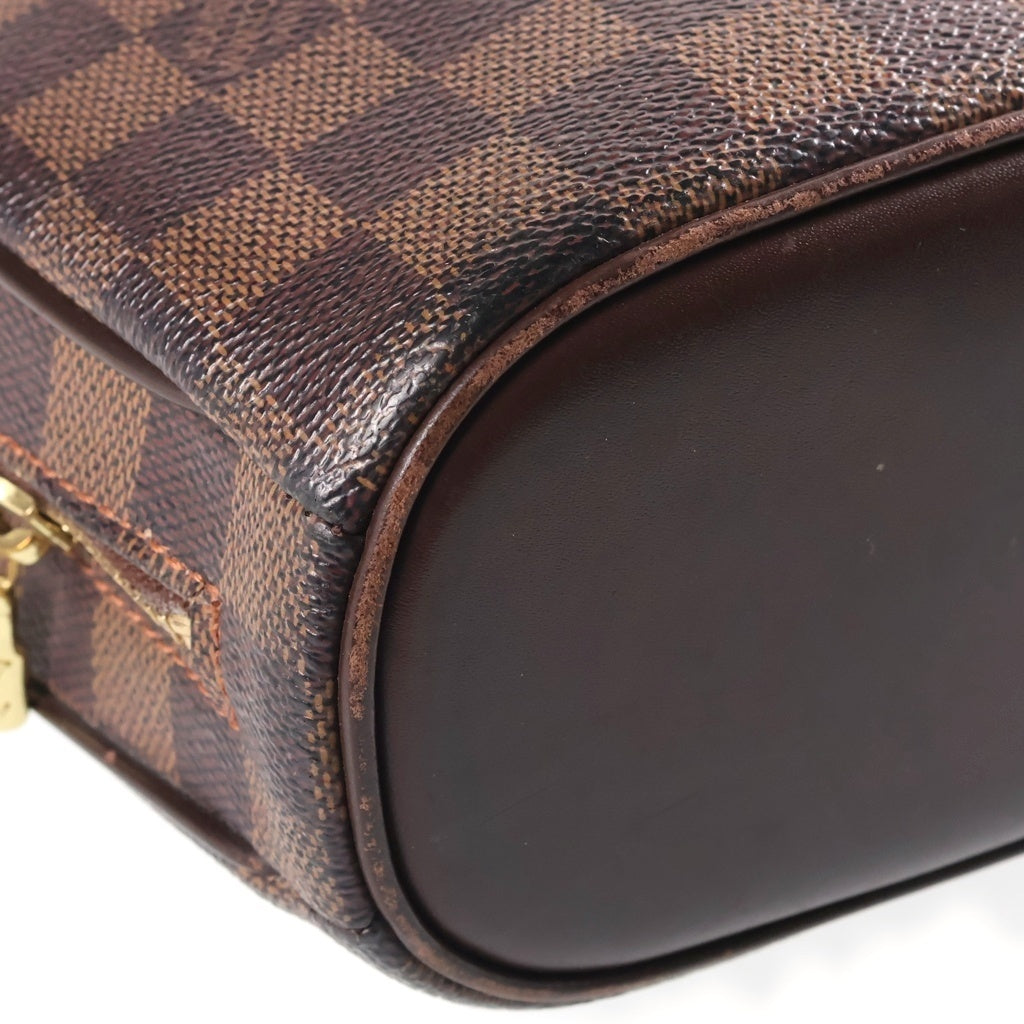 LOUIS VUITTON(ルイヴィトン) ダミエ サリアミニ ハンドバッグ ブラウン PVC×レザー N51286 レディース