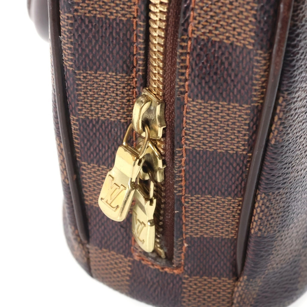 LOUIS VUITTON(ルイヴィトン) ダミエ サリアミニ ハンドバッグ ブラウン PVC×レザー N51286 レディース
