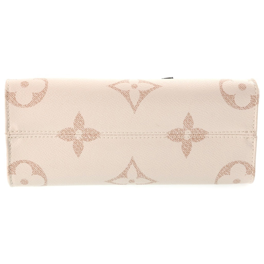 LOUIS VUITTON(ルイヴィトン) モノグラム デュンヌ オンザゴーPM 2WAYハンドバッグ ショルダーバッグ ベージュ×ブラック PVC×レザー M24533 ゴールド金具 レディース