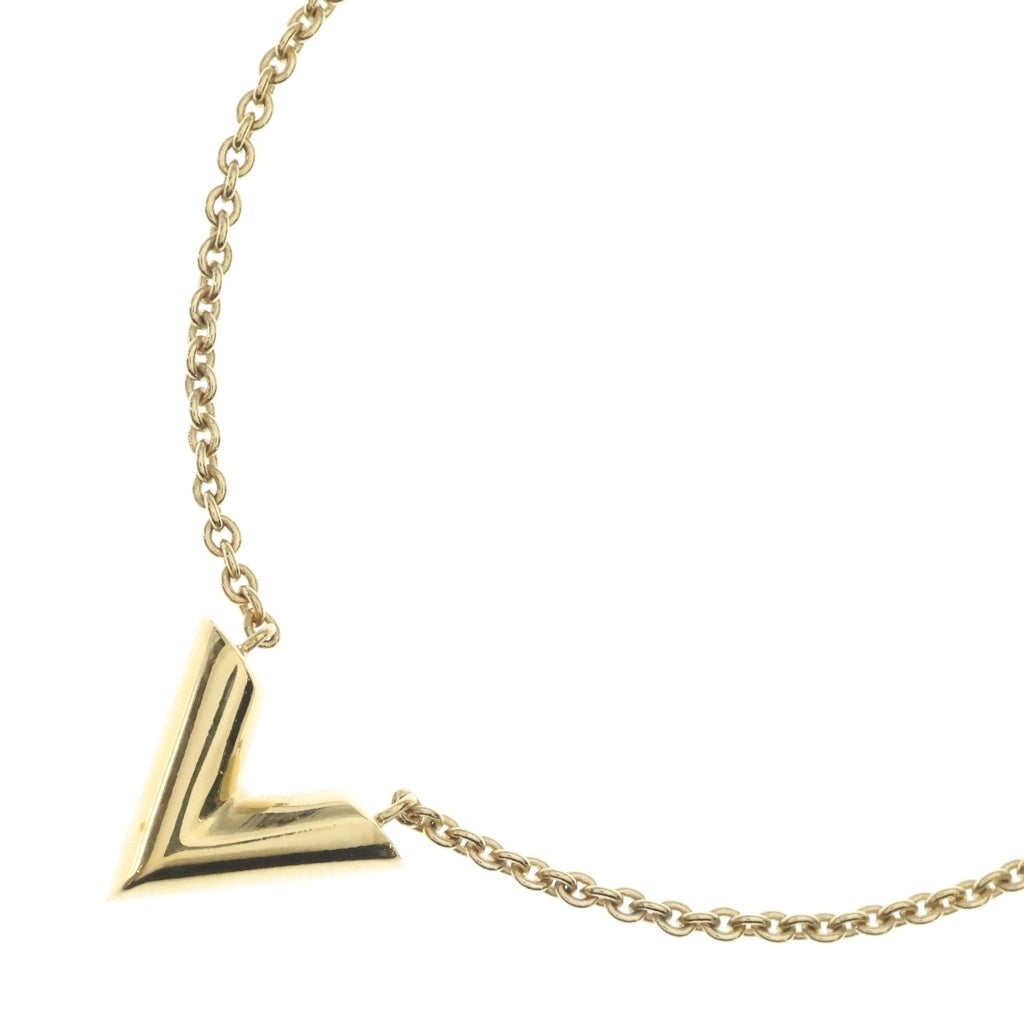 LOUIS VUITTON(ルイヴィトン) エセンシャルV ネックレス メタル ゴールド M61083