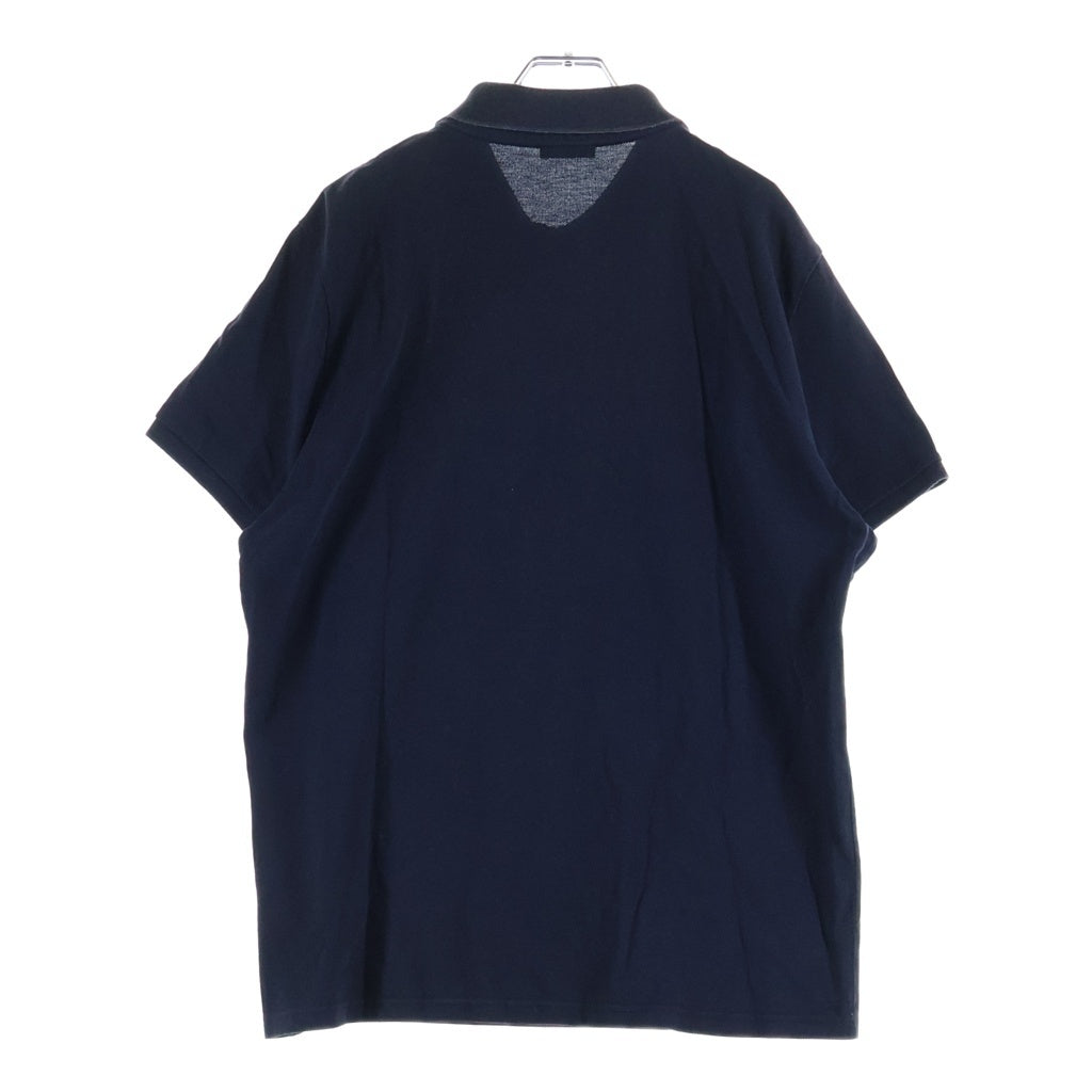MONCLER(モンクレール) 19AW ワンポイント半袖ポロシャツ ネイビー E20918324450 84556